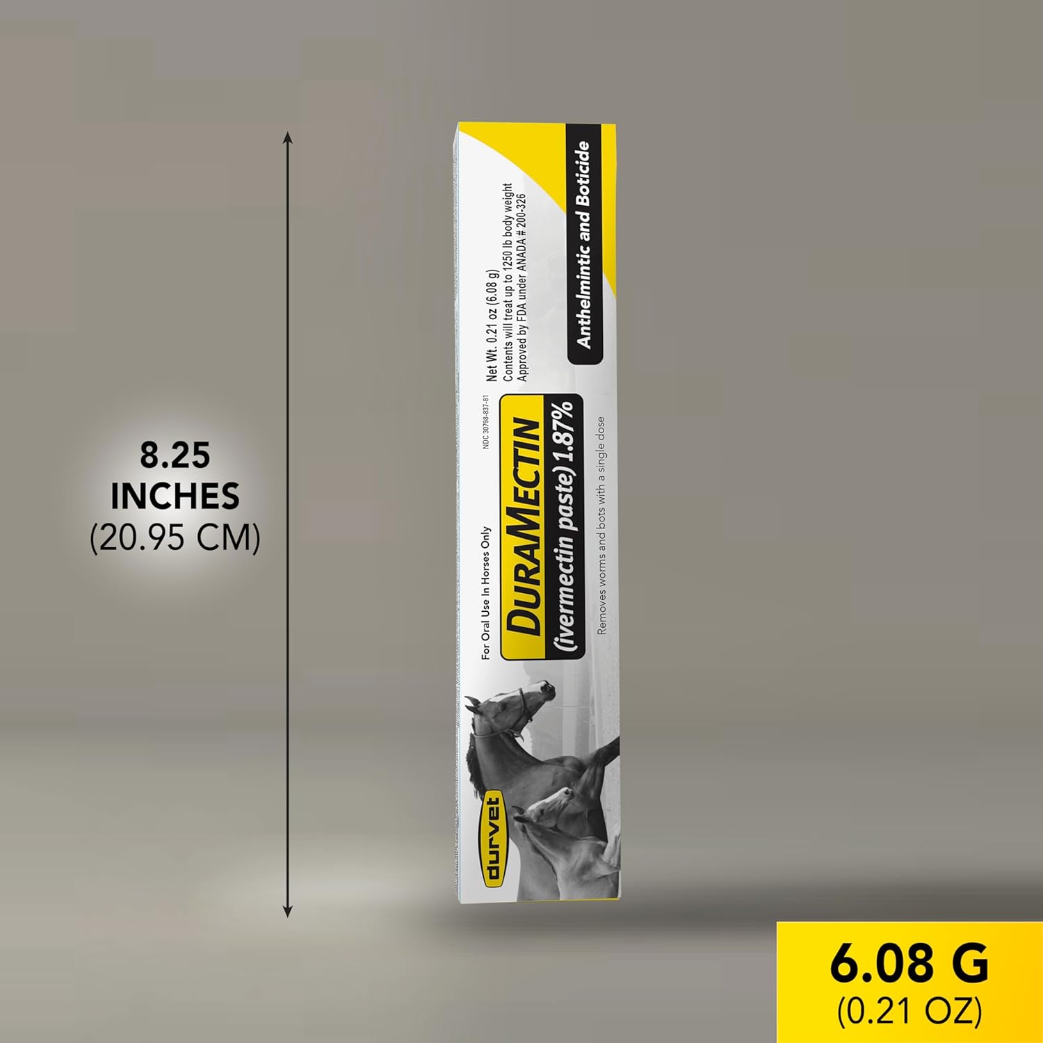 Duramectin (Ivermectin 1.87%) 6.08gm Koop 3 artikelen met 15% korting