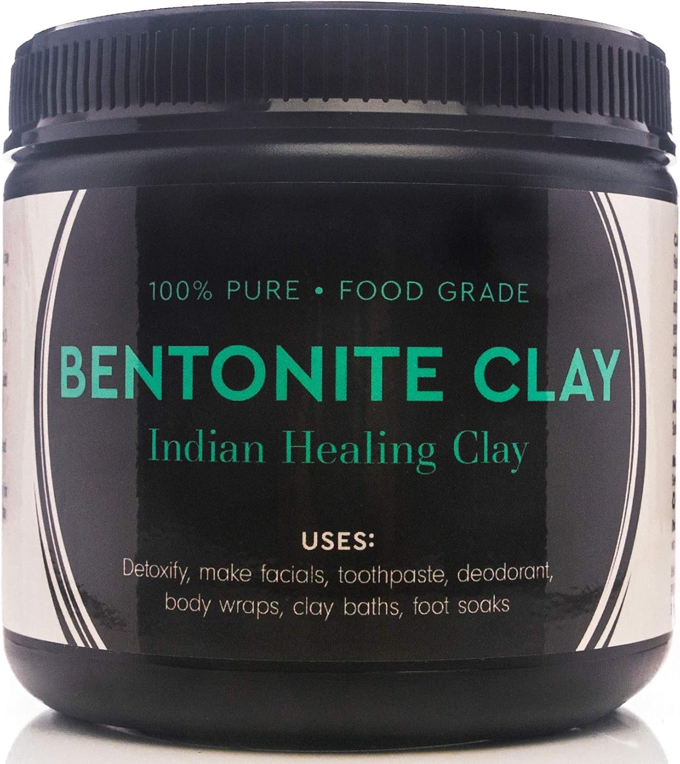 Binder Food Grade Sodium Bentonite Clay - Powder -internal end external use- 450 gram