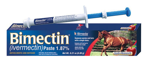 Bimectin 1.87% Ivermectin Apple Flavored Horse Wormer - natuurlijk supplement | naturalcleance.com