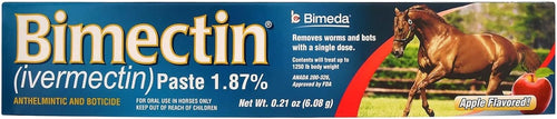 Bimectin 1.87% Ivermectin Apple Flavored Horse Wormer - natuurlijk supplement | naturalcleance.com