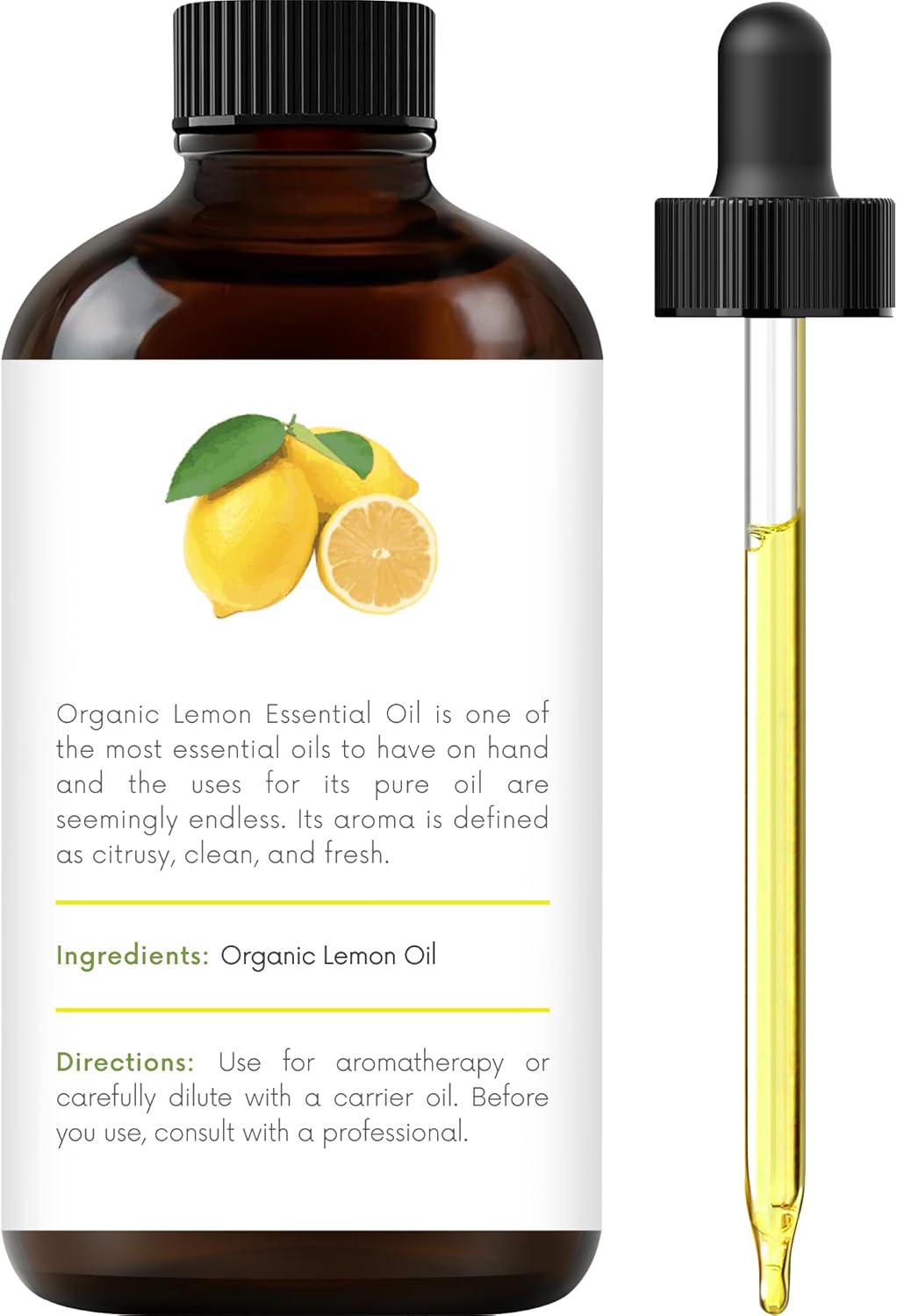 Biologische Citroen Etherische Olie – 100% Puur & Natuurlijk - natuurlijk supplement | naturalcleance.com