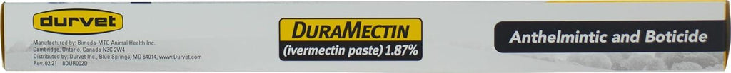 Duramectin (Ivermectin 1.87%) 6.08gm Koop 3 artikelen met 15% korting - natuurlijk supplement | naturalcleance.com