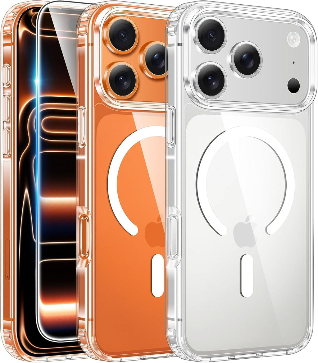 FNTCASE iPhone 17 Pro Max Hoesje – Transparant MagSafe - natuurlijk supplement | naturalcleance.com