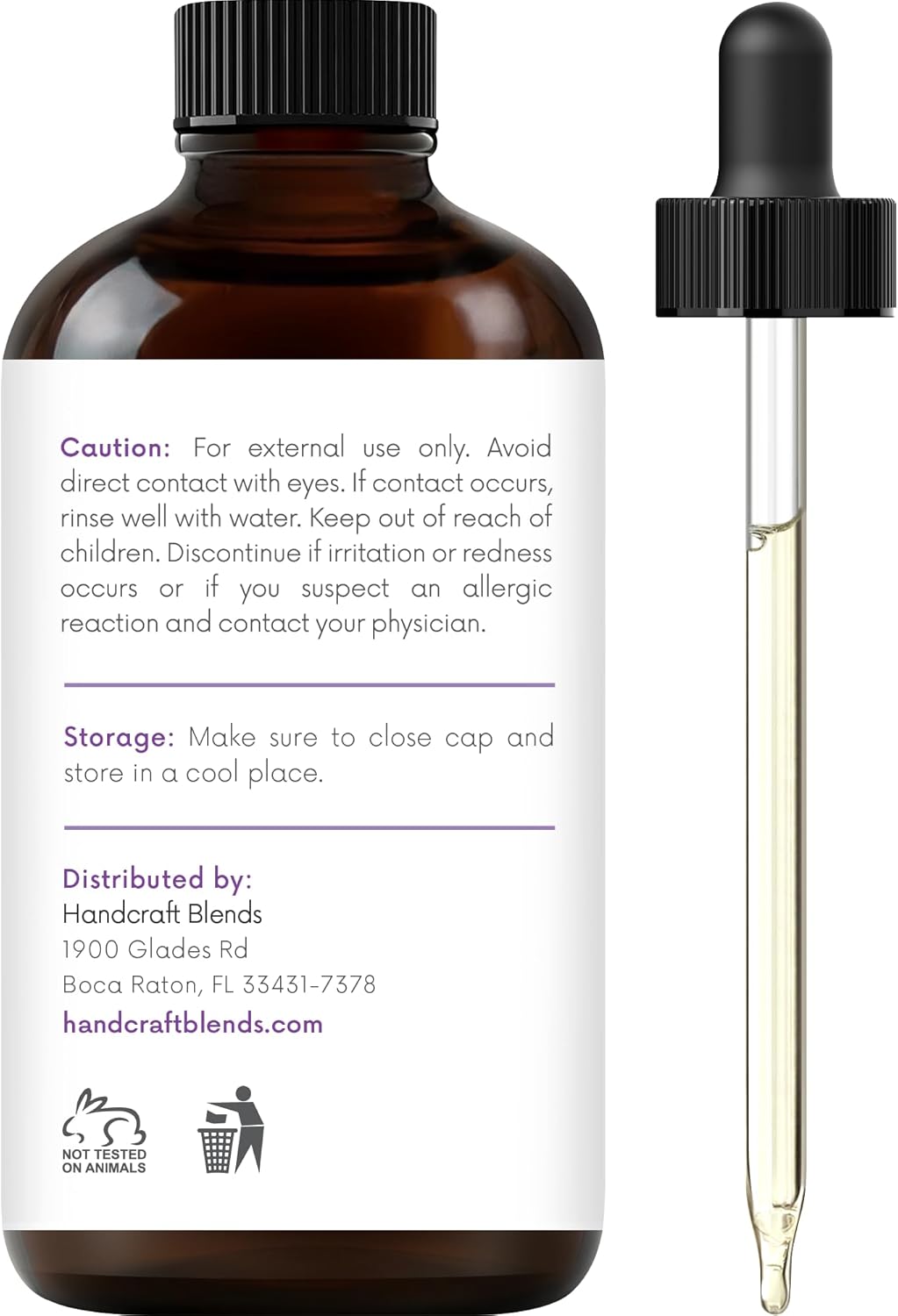 Handcraft Blends Lavender Essential Oil – 1 Fl Oz – 100% Pure and Natural – Premium Grade Essential Oil for Diffuser and Aromatherapy, Skin, Massage, Candle and Soap Making Fragrance - natuurlijk supplement | naturalcleance.com
