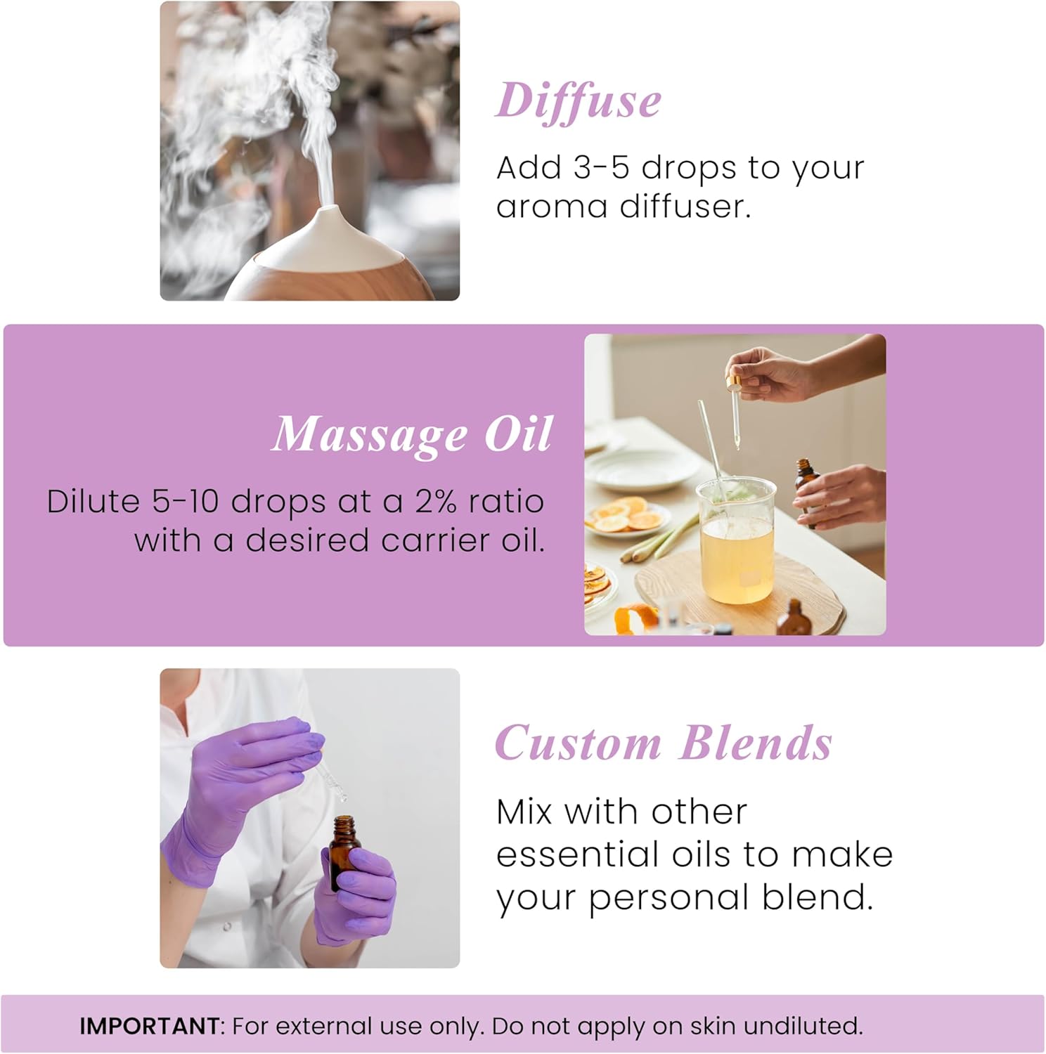 Handcraft Blends Lavender Essential Oil – 1 Fl Oz – 100% Pure and Natural – Premium Grade Essential Oil for Diffuser and Aromatherapy, Skin, Massage, Candle and Soap Making Fragrance - natuurlijk supplement | naturalcleance.com
