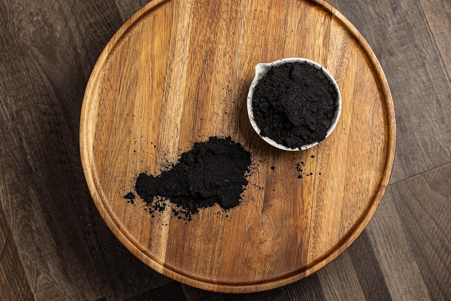 Organic Coconut Activated Charcoal Binder Powder - Food Grade, Kosher - Teeth Whitening, Facial Scrub, Soap Making - natuurlijk supplement | naturalcleance.com