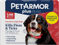 PetArmor Plus productlabel achterkant gebruiksaanwijzing