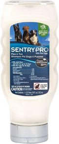 SENTRY PRO Flea & Tick Shampoo - productfles 18oz gember