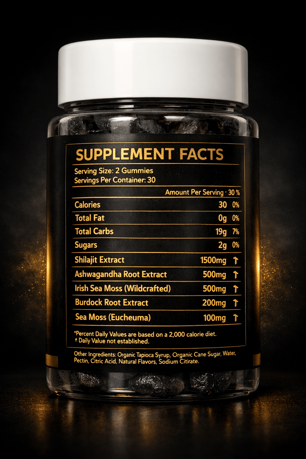 SHILAJIT GUMMIES Support Exercise Performance, Brain and Nerve ,immune Function with Ashwagandha and Vitamin 60 capsules