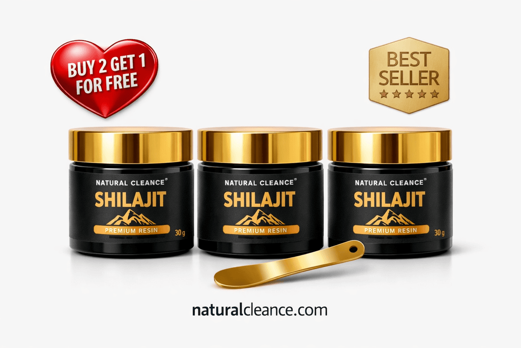Shilajit Resin – 30g | Pure & Potent Natural | Supplement whit golden spoon