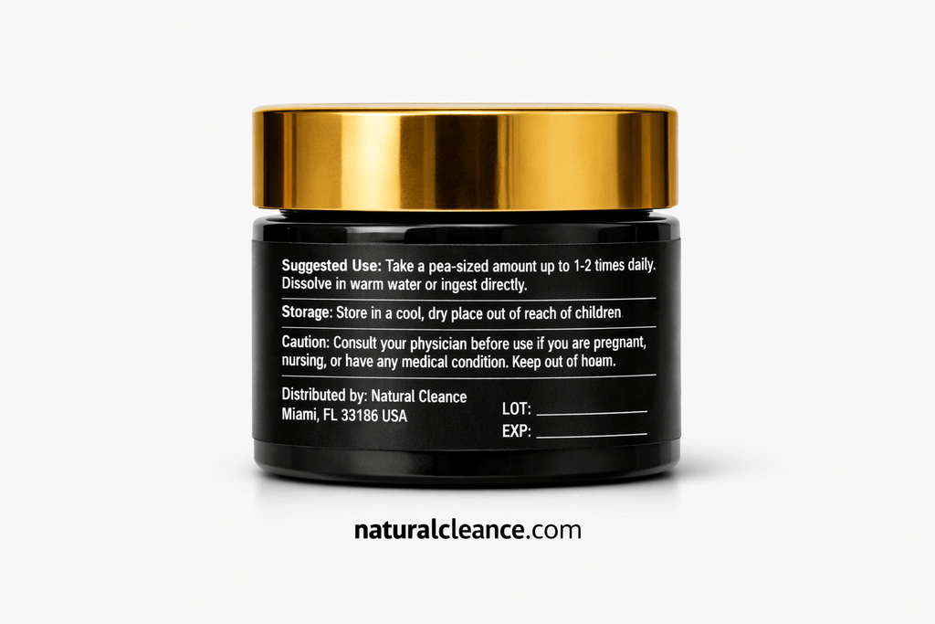 Shilajit Resin – 30g | Pure & Potent Natural | Supplement whit golden spoon